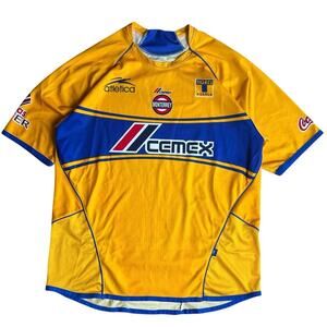 Tigres UANL jersey ATLETICA Jersey Size 2005-2006 T L/XL